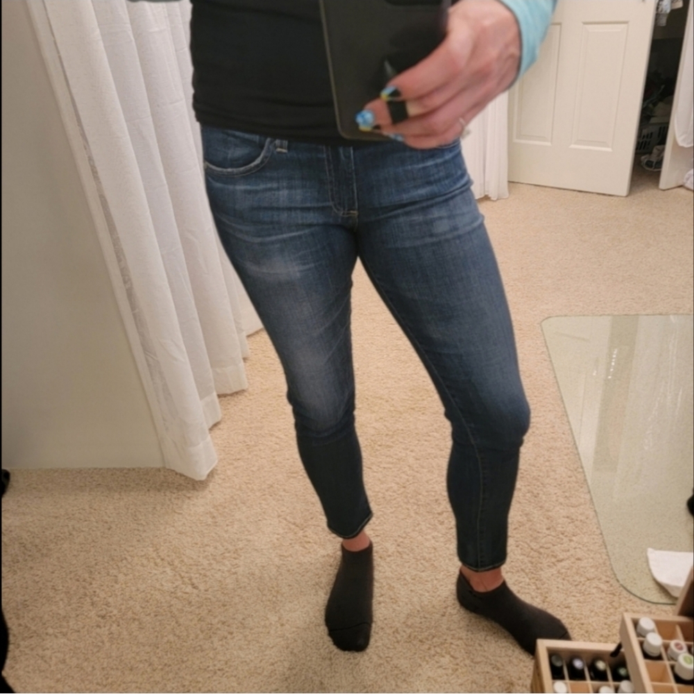 Adriano Goldschied Legging Ankle Super Skinny Jeans Size 29